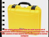 Nanuk 920 Case with Cubed Foam (Yellow)