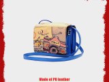 DSstyles Retro Fuji Instax Mini PU Leather Camera Shoulder Bag Case for Fujifilm Instax Mini