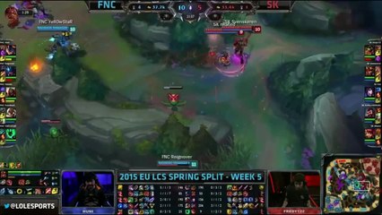 League of Legends - LCS EU 2015 S5 - Fnatic vs SK Gaming
