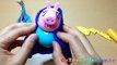 PEPPA PIG Halloween Play Doh Costumes Peppa Pig Mermaid Ghost and Pumpkin Playdough Episod