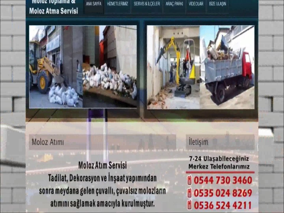 ARNAVUTKÖY Alo Moloz Hattı 0544-7303460 Moloz A...