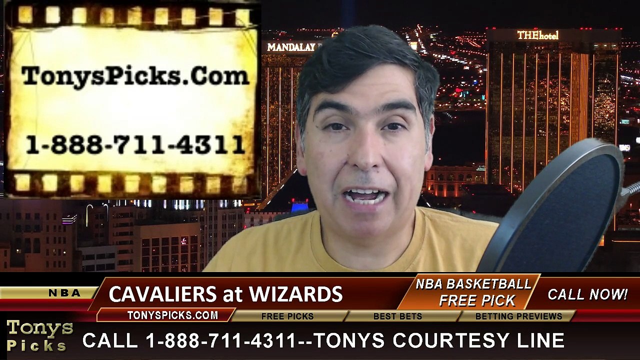 Washington Wizards vs. Cleveland Cavaliers Free Pick Prediction NBA Pro Basketball Odds Preview 2-20-2015