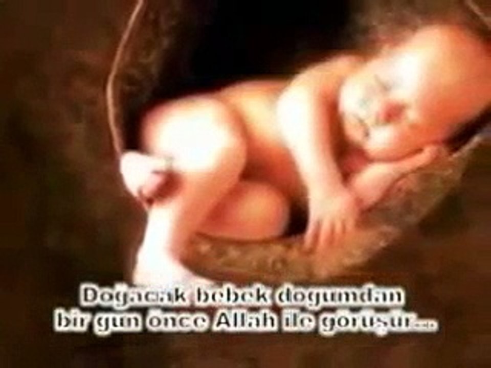 Bebeğin doğmadan birgün önce Allah' la konuşması