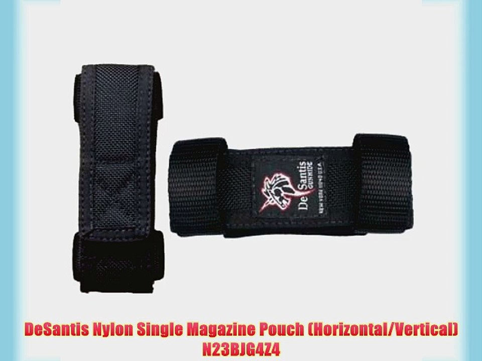 DeSantis Nylon Single Magazine Pouch (Horizontal/Vertical) N23BJG4Z4