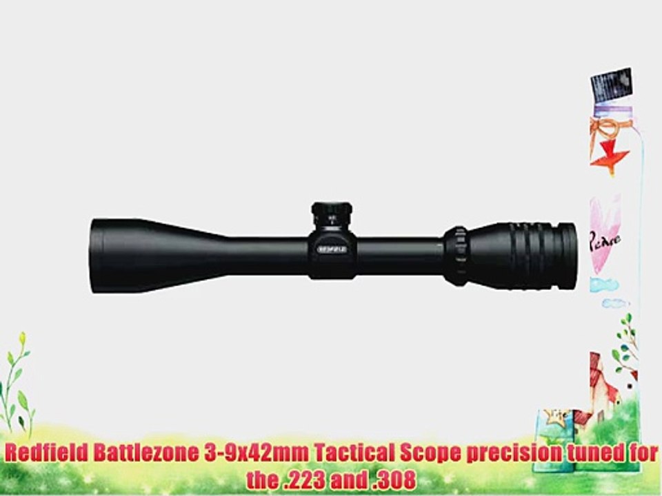 Redfield Battlezone 618x44mm Tactical Scope Matte Black video