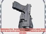 Fobus Standard Holster Left Hand Hand Belt GL2LHBH Glock 17/19/22/23/31/32/34/35/