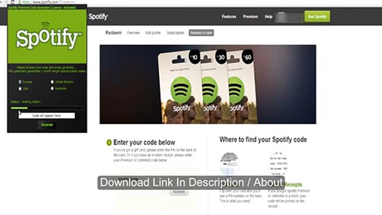Spotify Premium Code Generator _ Free Spotify Premium Accoun[3]