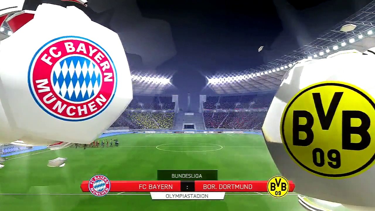 ᴴᴰ FIFA 14 Gameplay - Borussia Dortmund vs. Bayern München
