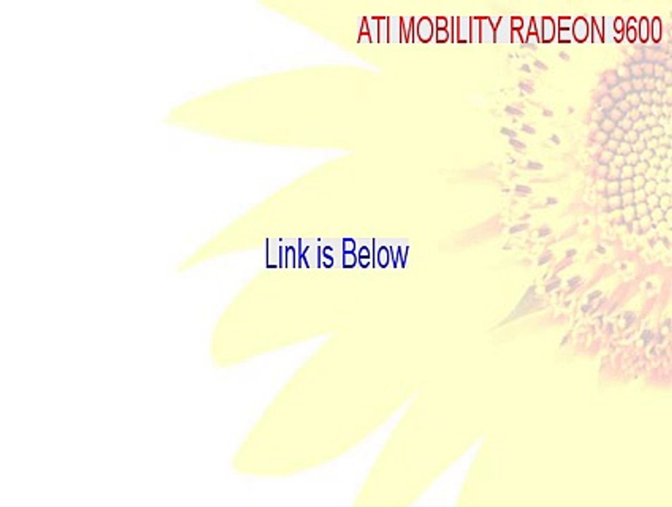 ATI MOBILITY RADEON 9600/9700 Series Keygen [Free Download 2015]
