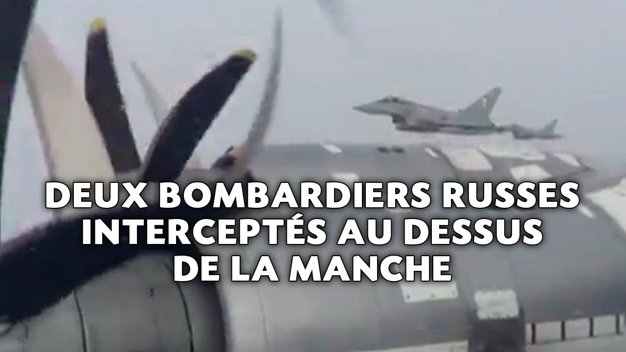 Deux bombardiers russes interceptés au dessus de la Manche