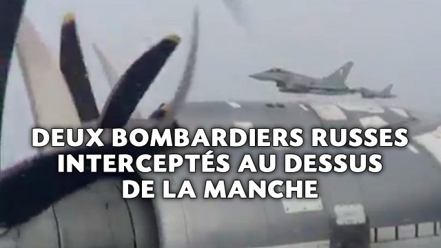 Deux bombardiers russes interceptés au dessus de la Manche