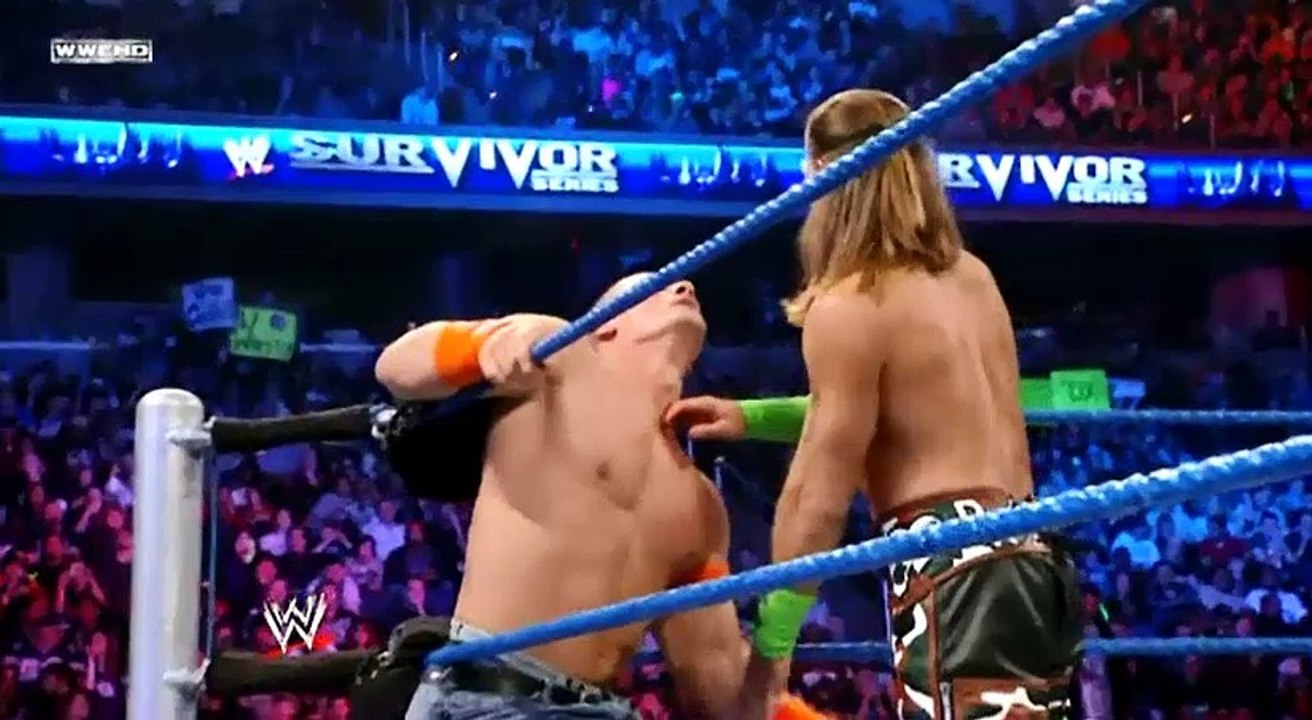 SURVIVOR SERIES 2009 TRIPLE H VS HBK VS JOHN CENA VF