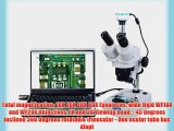 OMAX 10X-20X-30X-60X Digital Trinocular Stereo Microscope with 2.0MP USB Digital Camera and