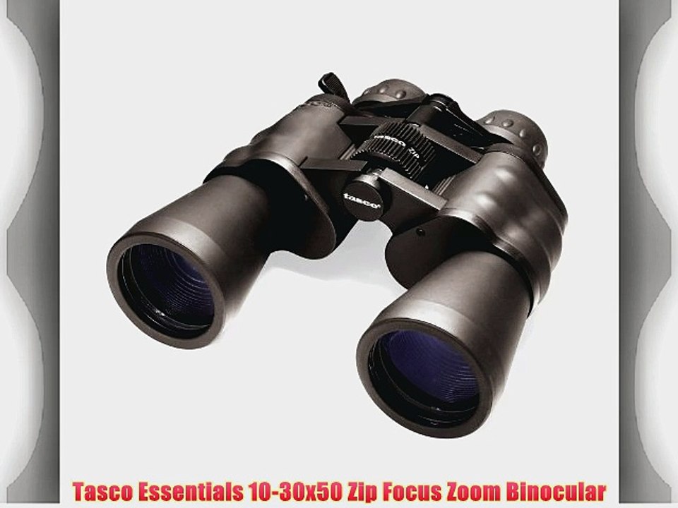 Tasco Essentials 10-30x50 Zip Focus Zoom Binocular