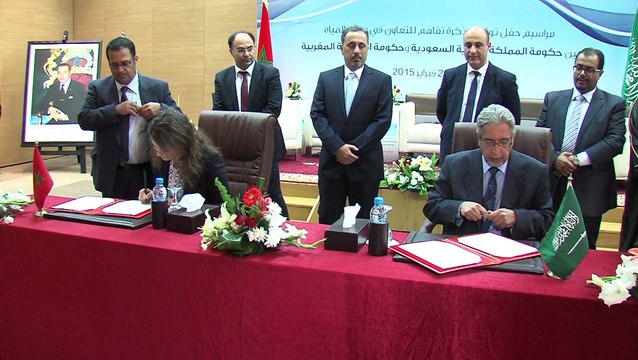 المغرب والسعودية يوقعان مذكرة تفاهم للتعاون في مجال المياه