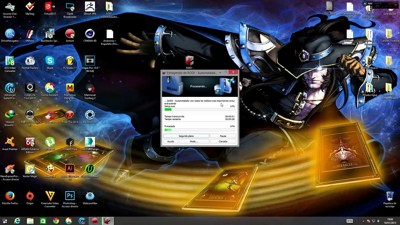 Descargar y Autoinstalar KODI + Las Mejores Addons | Todo En Uno | 2015 | MEGA