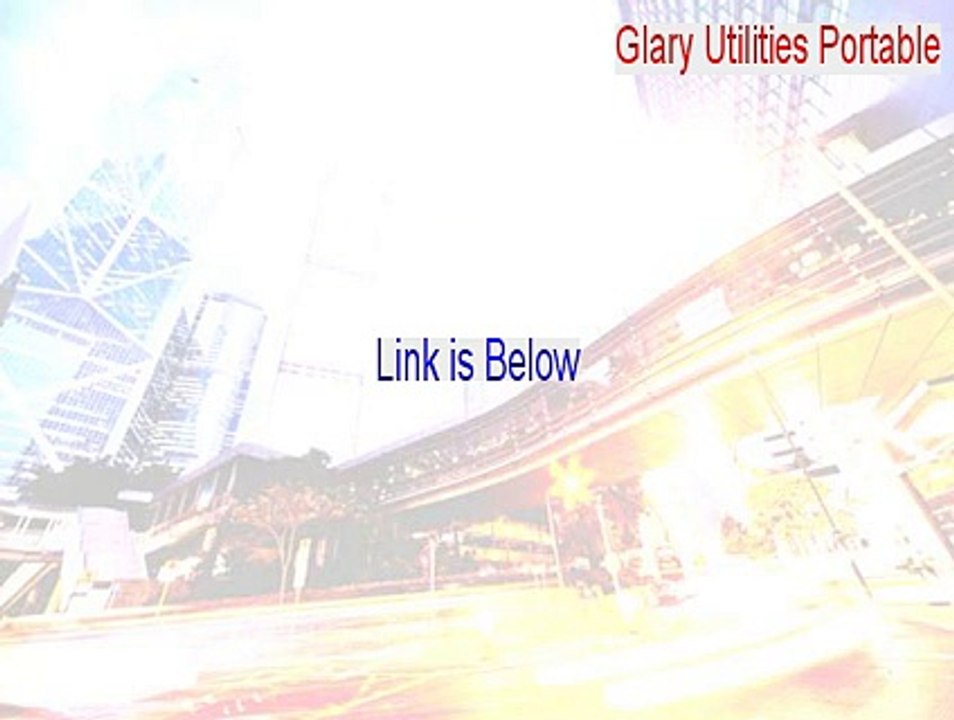 Glary Utilities Portable Free Download - Glary Utilities Portableglary utilities portable (2015)