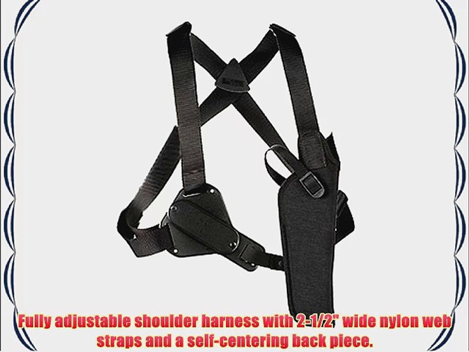 Uncle Mike's Black Kodra Nylon Sidekick Vertica...