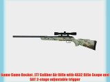 Gamo Camo Rocket .177 Caliber Air Rifle with 4X32 Rifle Scope and SAT 2-stage adjustable trigger