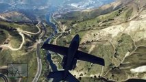 GTA V Serbest Mod Askeri Uçak Kaçırma Bölüm 1