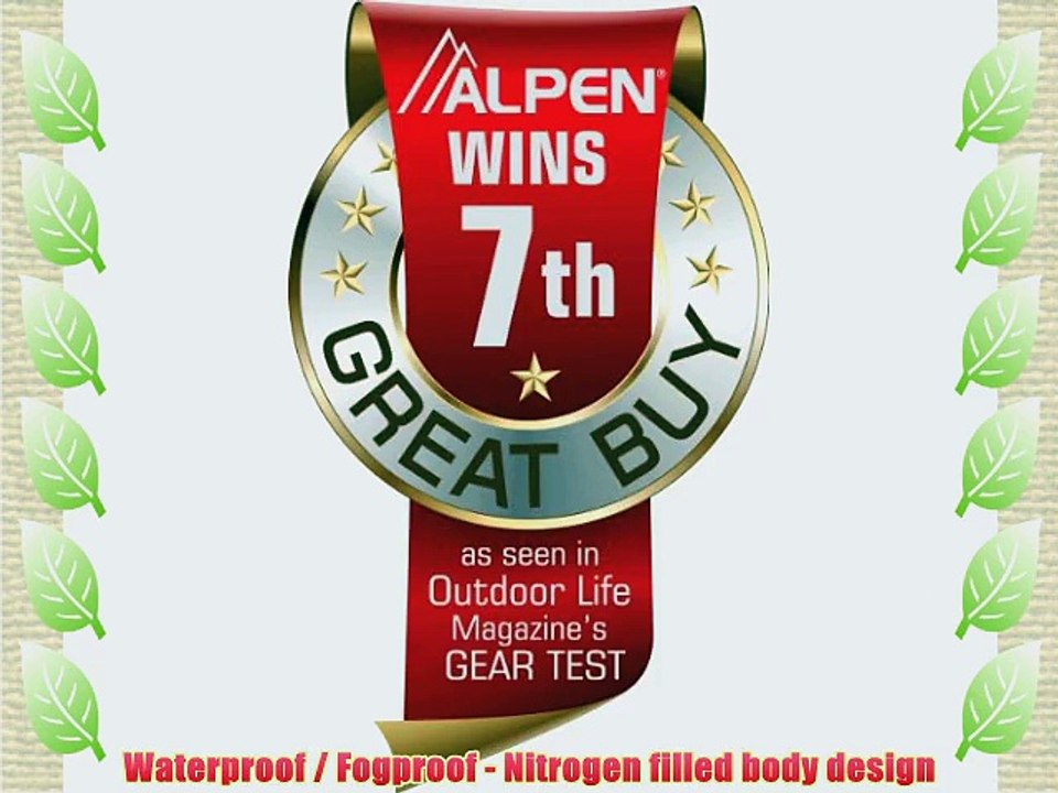 Alpen 20-60x60 waterproof Spotting Scope w/tripod kit