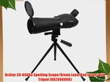NcStar 20-60X60 Spotting Scope/Green Lens/Red Laser/with Tripod (NB206060G)