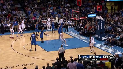 Anthony Morrow Buzzer Beater - Mavericks vs Thunder - February 19, 2015 - NBA Season 2014-15