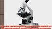 AmScope M500B Monocular Compound Microscope WF10x and WF20x Eyepieces 40x-2000x Magnification