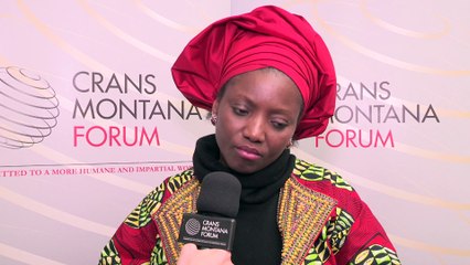 JUDITH O.AMAECHI - Crans Montana Forum Bruxelles 2014 (Jean-Paul Carteron)