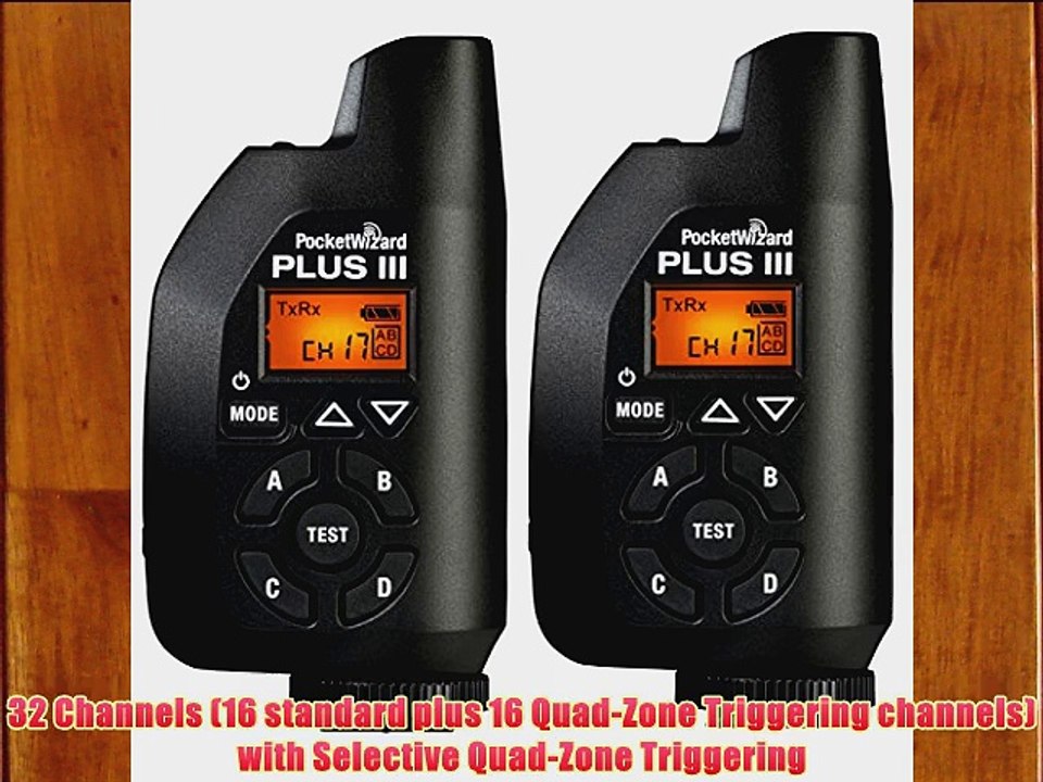 PocketWizard 433MHz Plus III Transceiver - Twin Set