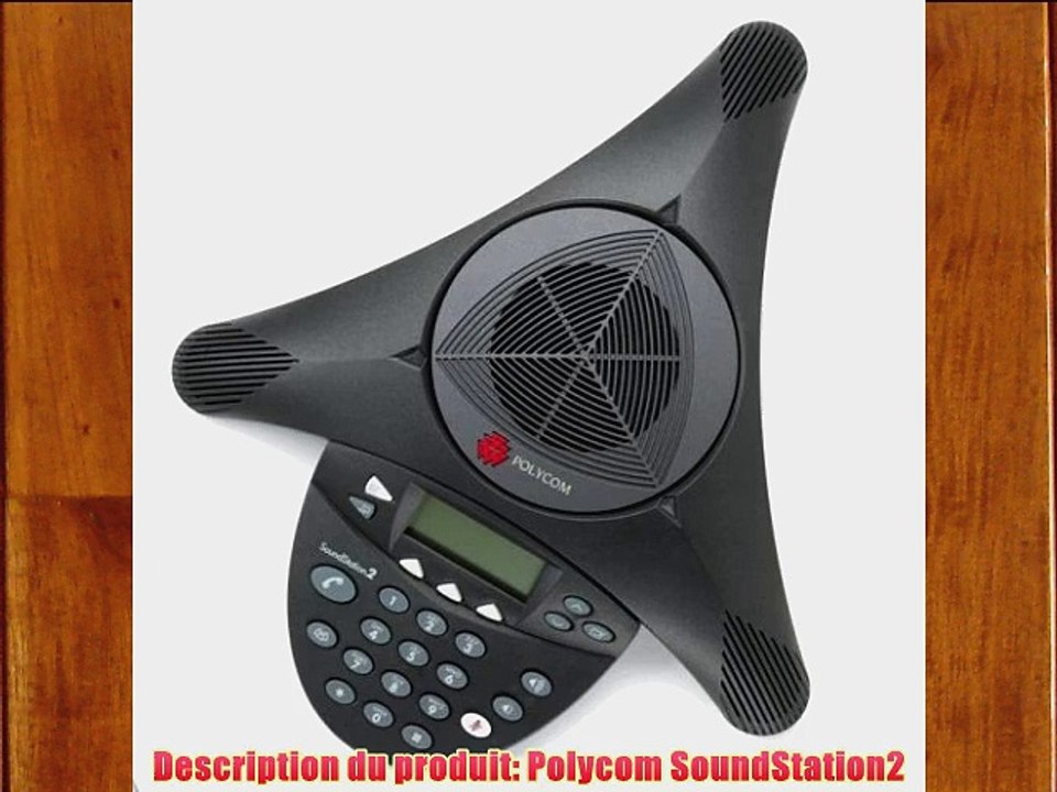 SoundStation 2 2200-16000-107 Terminal d'audioconf?rence analogique jusqu'? 8 participants