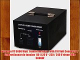 Bronson VT 5000 Watt Transformateur / USA 110 Volt Converter / Convertisseur de tension 110