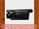 Sony HDR-CX900EB.CEN Cam?scope 35 (889 cm) 142 Mpix Zoom Optique 12x USB/HDMI Wifi/NFC Noir