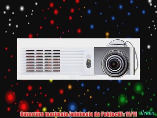 BenQ GP20 Vid?oprojecteur DLP 1280 x 800 HDMI Blanc/Gris