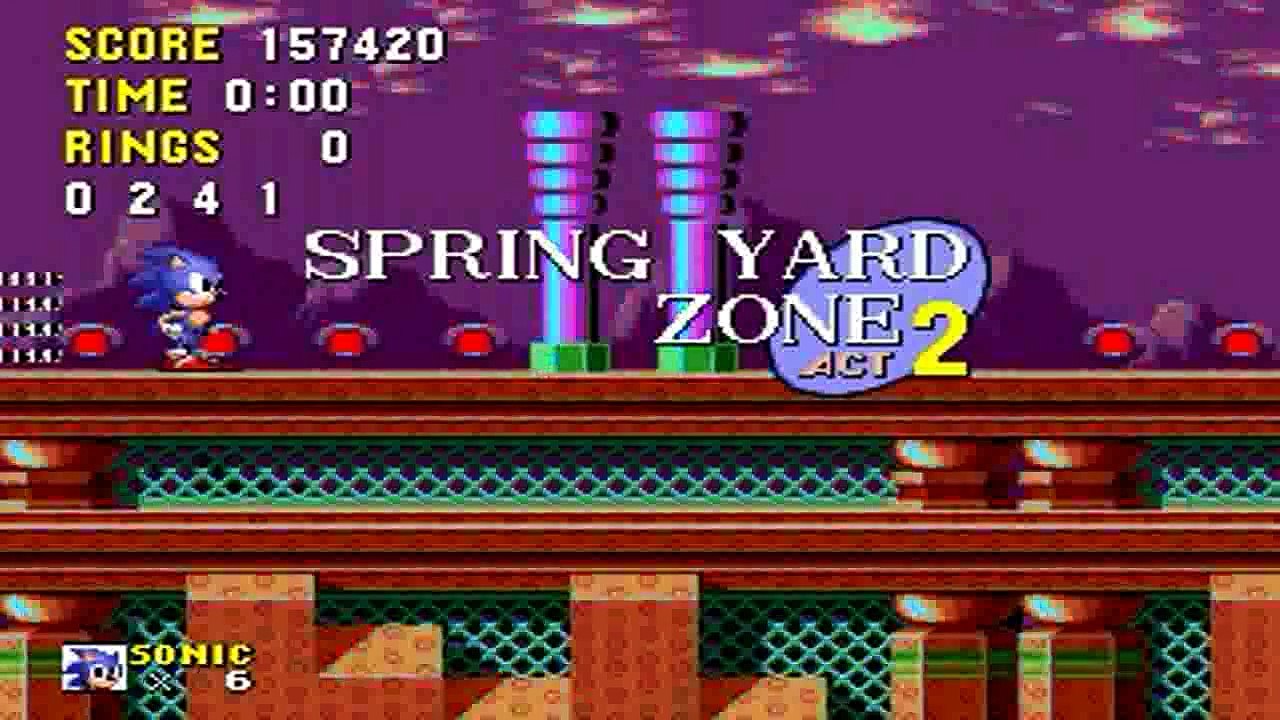 Sonic 3D Glasses (Genesis) - Longplay