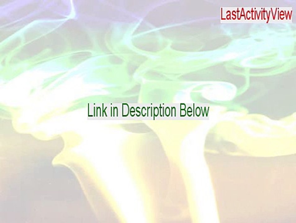 LastActivityView Free Download [Instant Download]