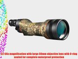 BARSKA Spotter- Pro 80 22-66X80 Straight Spotting Scope with Tripod and Case (Green Lens)