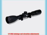 BSA Rifle Scope with Rings 4-12 X 40