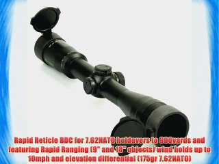 PRIDE FOWLER PFI Rapid-Reticle RR Evolution 3-12x42mm Illuminated Rapid Ranging 5.56/7.62x51
