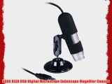 500X USB Digital Microscope 5X Digital Zoom Compatible with USB2.0/1.1