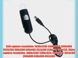 IMAGE? 2MP USB Digital Microscope Endoscope Magnifier 20X~800X for Education Industrial Biological