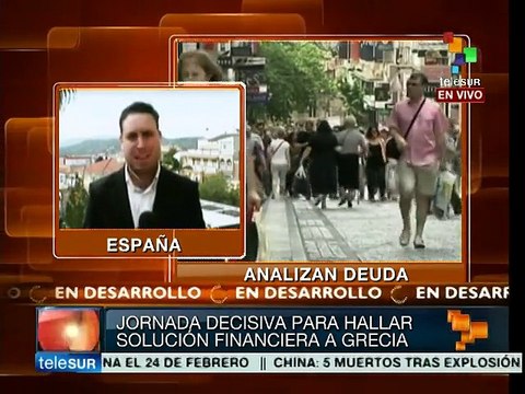 Países de la Eurozona buscan un consenso por deuda griega