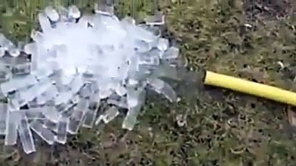 اتنی سردی پڑی کہ پانی جم گیا کلک کر کے دیکھ لو