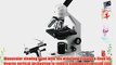 AmScope M500-MS Monocular Compound Microscope WF10x Eyepiece 40x-1000x Magnification Anti-Mold