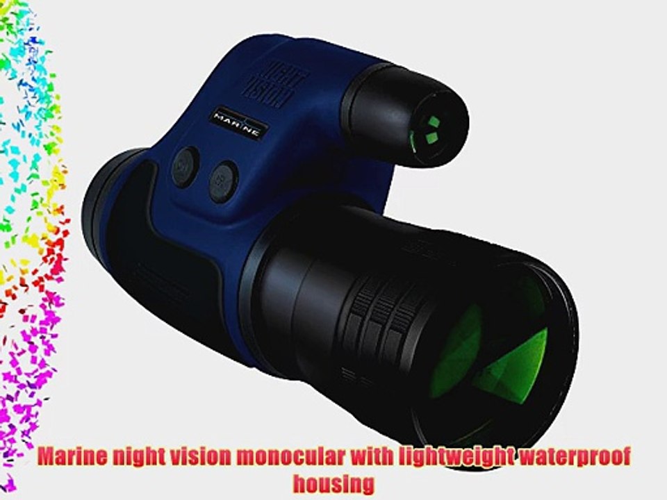 Night Owl Lightweight Marine Night Vision Monocular (4x)