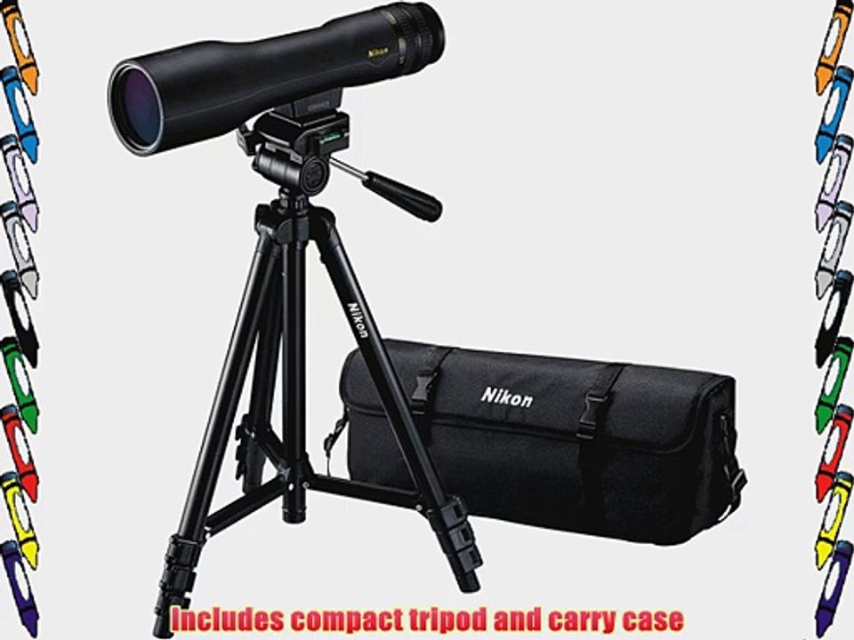 Nikon PROSTAFF 3 16-48x60 Spotting Scope w/FIELDSCOPE OUTFIT 6983