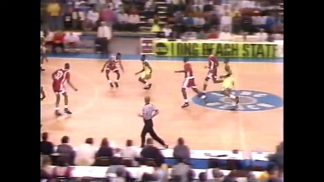 UNLV @ Long Beach St. (2/18/91) (Insane Dunks!)