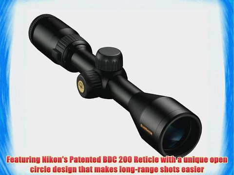 Nikon SLUGHUNTER BDC 200 Riflescope Black 3-9x40