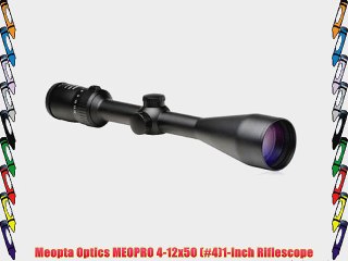 Meopta Optics MEOPRO 4-12x50 (#4)1-Inch Riflescope