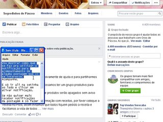 Como ativar notificação facebook